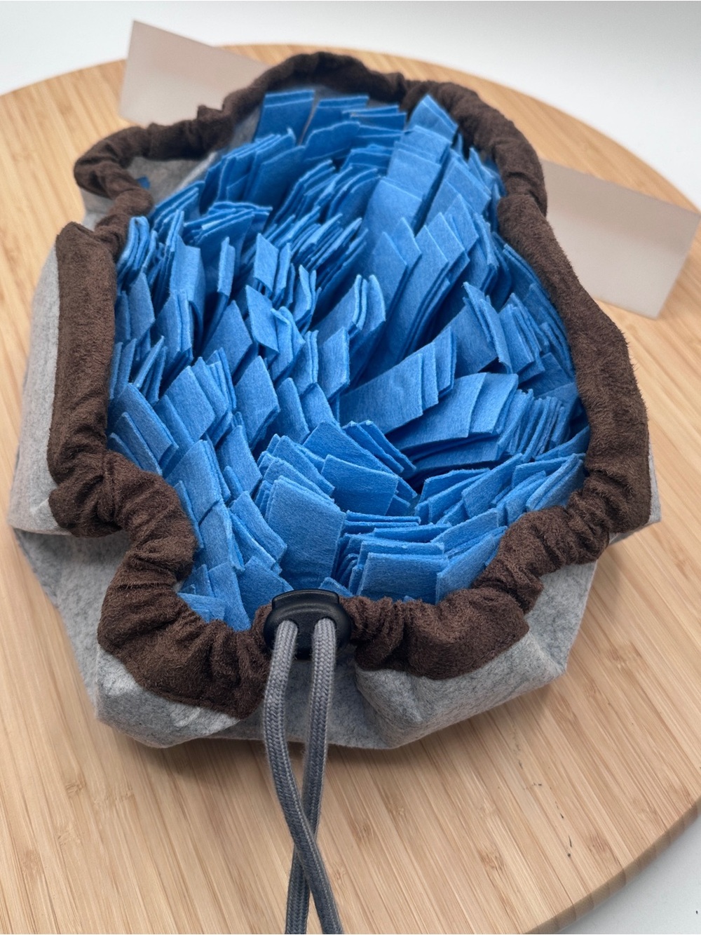 New! Snuggle mat for fast-eating dogs - machine washable